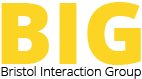 BIG Bristol Interaction Group Mobile Logo