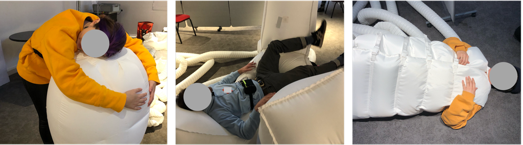 Image from publication Between Control and Surrender: Exploring Shape and Interactivity with Human-Scale Inflatable Robots
