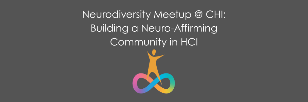 the SIG logo overlaid on the neurodiversity rainbow infinity symbol